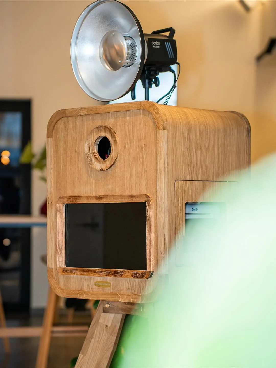 Memory Cabin photobooth klaar voor afhaling